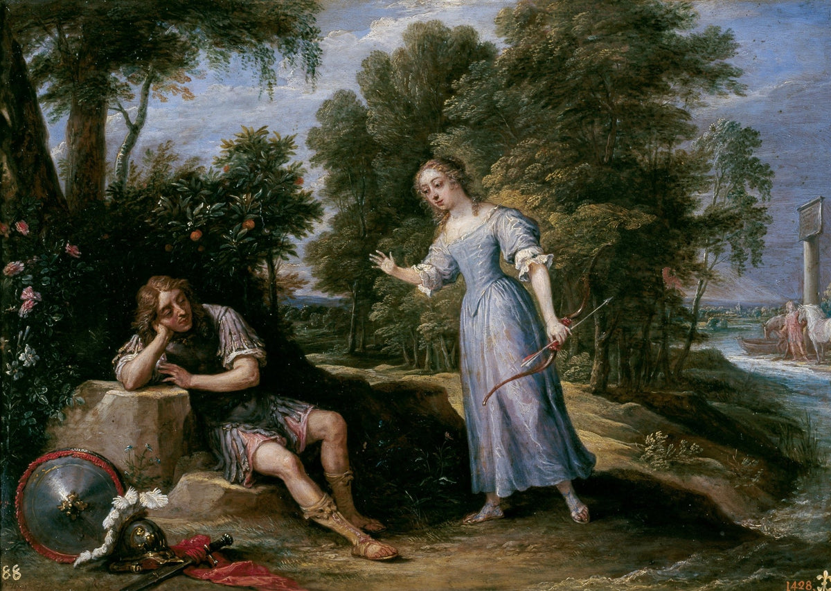 People Oil Painting - Romantic Myth Scene with Figures - Oil Painting Haven