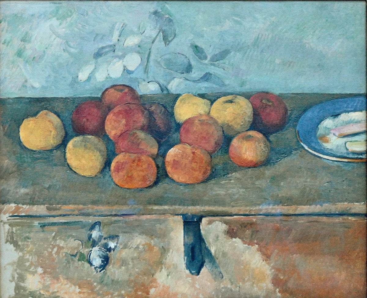 Still Life Oil Painting - Apples and Biscuits - Oil Painting Haven