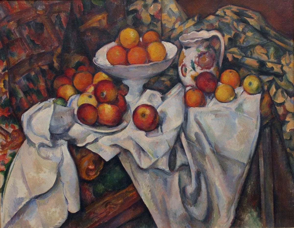 Still Life Oil Painting - Apples and Oranges - Oil Painting Haven