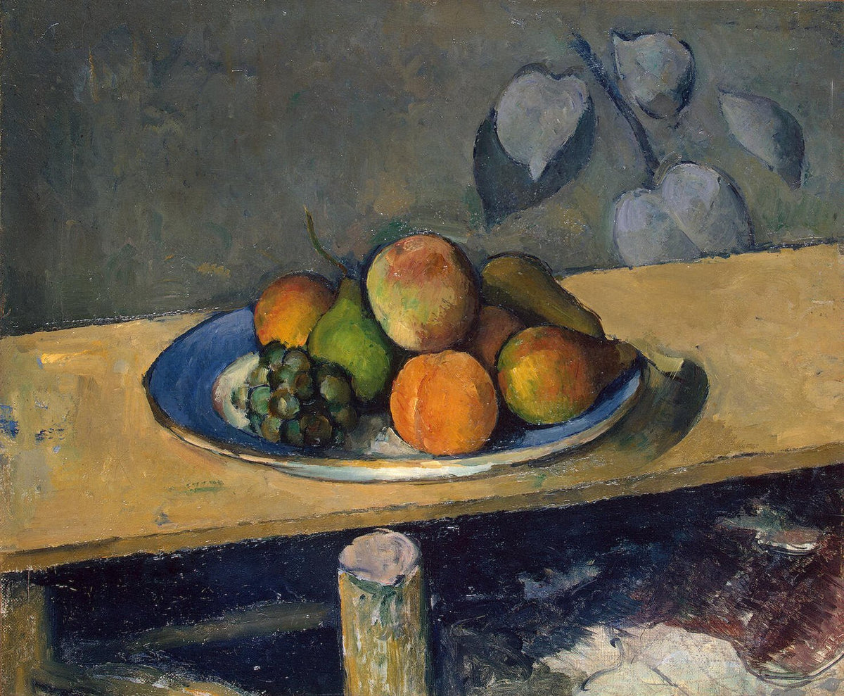 Still Life Oil Painting - Apples, Pears and Grapes - Oil Painting Haven