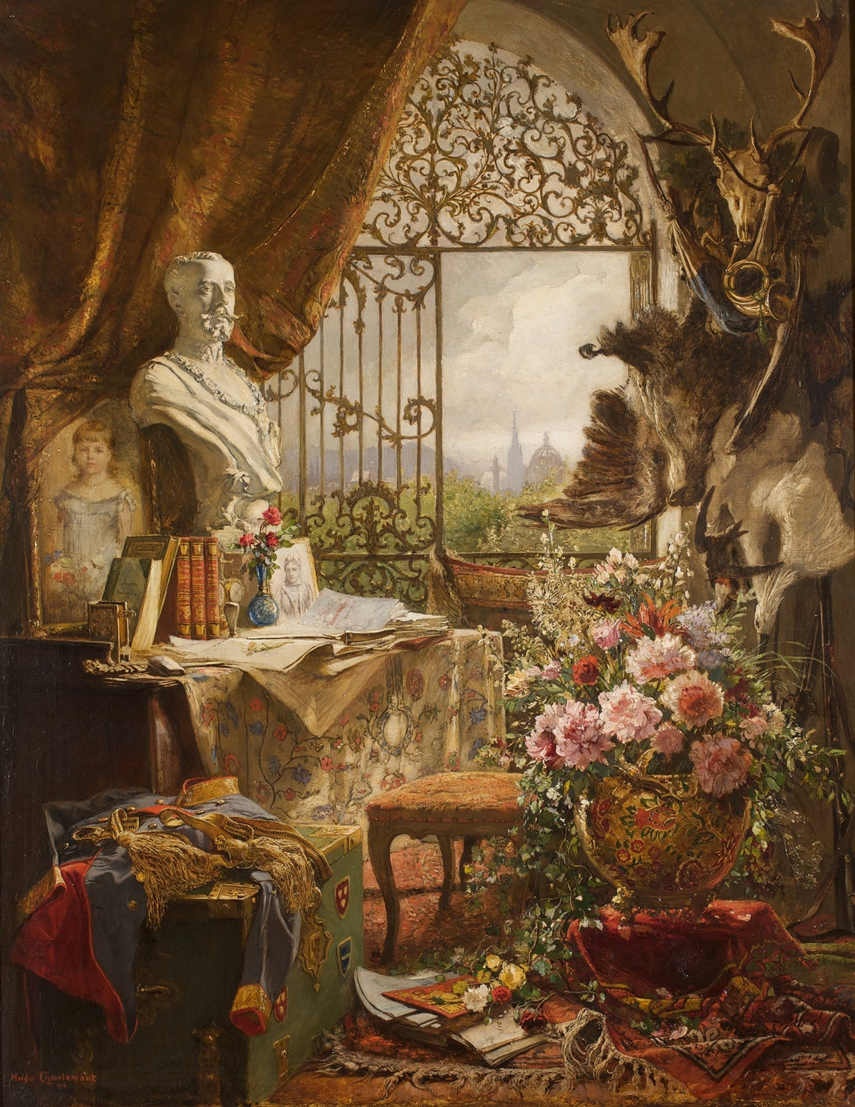 Still Life Oil Painting - Study with Flowers - Oil Painting Haven