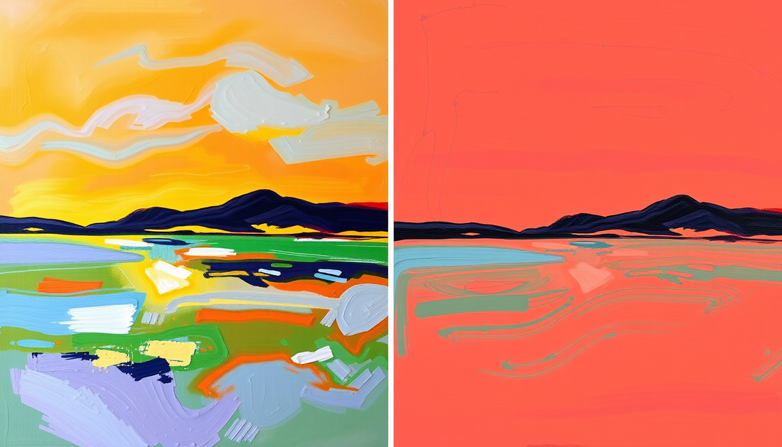 Unveiling the Beauty: Oil Painting vs. Acrylic for Captivating Landscapes