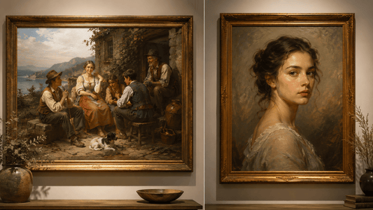 People Oil Paintings vs Portrait Paintings: What Is the Difference? - Oil Painting Haven