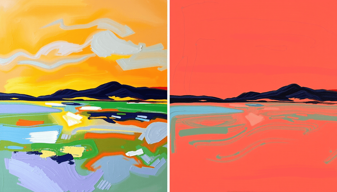 Unveiling the Beauty: Oil Painting vs. Acrylic for Captivating Landscapes - Oil Painting Haven