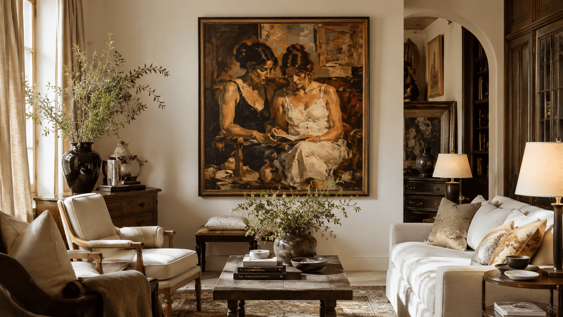 Why Figurative Oil Paintings Add Warmth to Interior Spaces - Oil Painting Haven