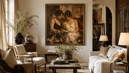 Why Figurative Oil Paintings Add Warmth to Interior Spaces - Oil Painting Haven