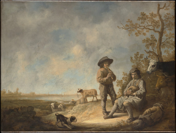 0025Aelbert Cuyp--Piping Shepherds0025 - Oil Painting Haven Oil Painting Haven