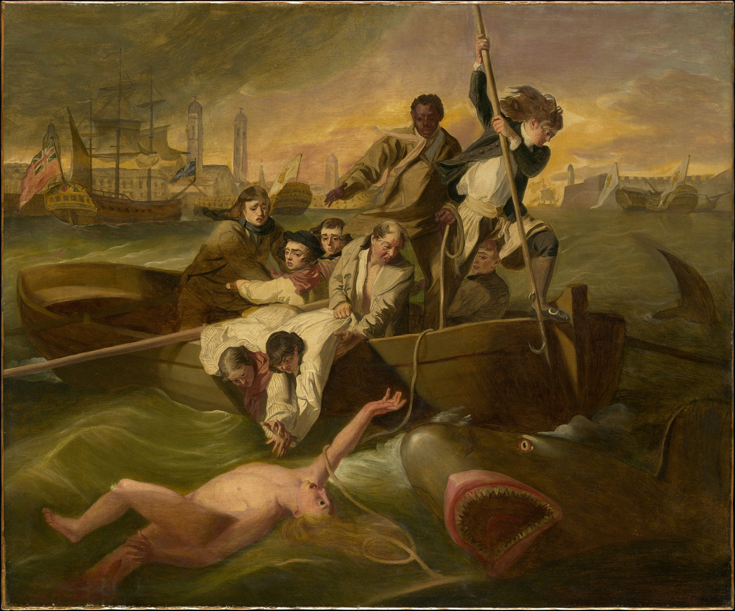 0031After John Singleton Copley--Watson and the Shark0031 - Oil Painting Haven