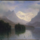 0035Albert Bierstadt--Mountain Scene0035 - Oil Painting Haven