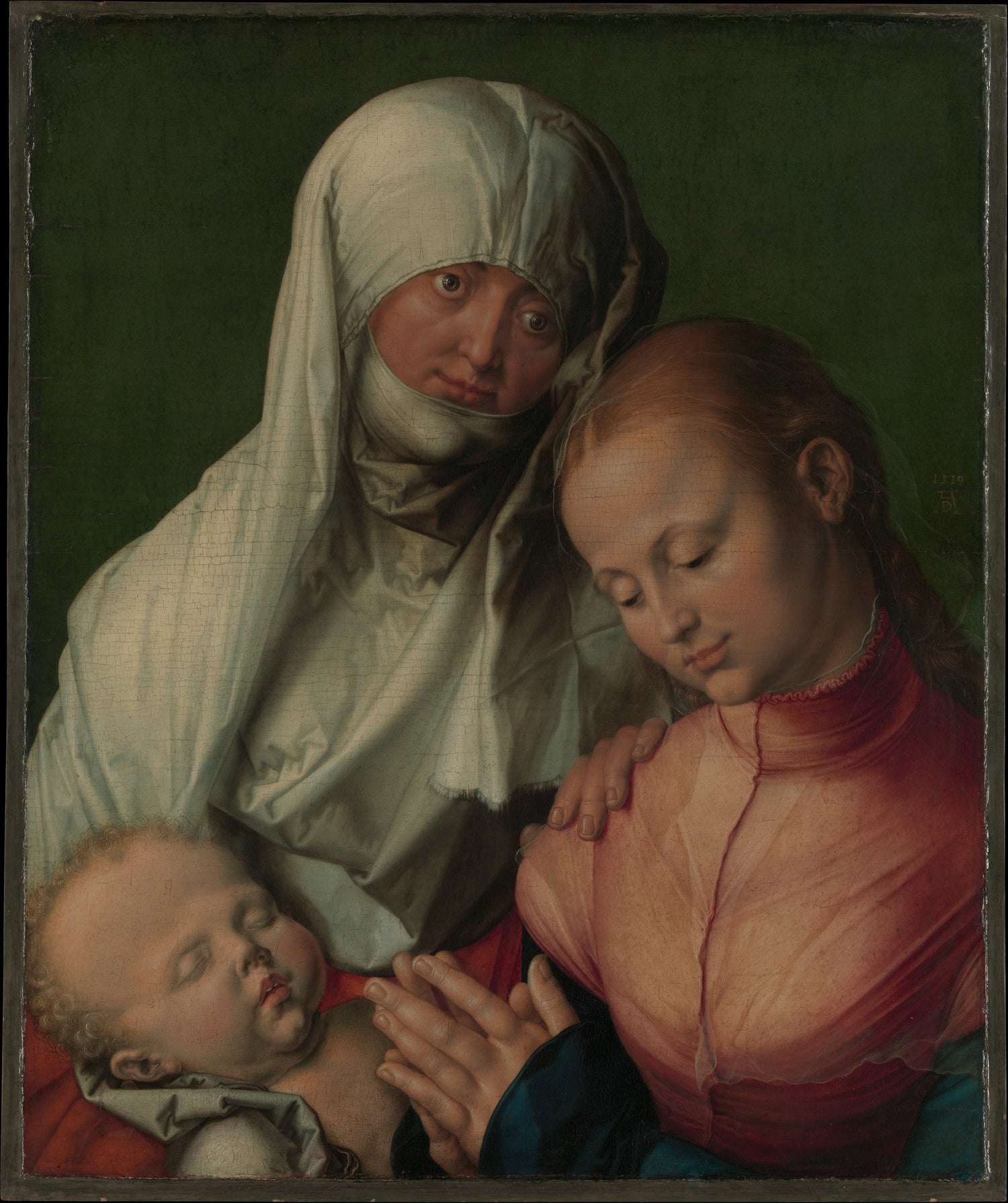 0042Albrecht Dürer--Virgin and Child with Saint Anne0042 - Oil Painting Haven