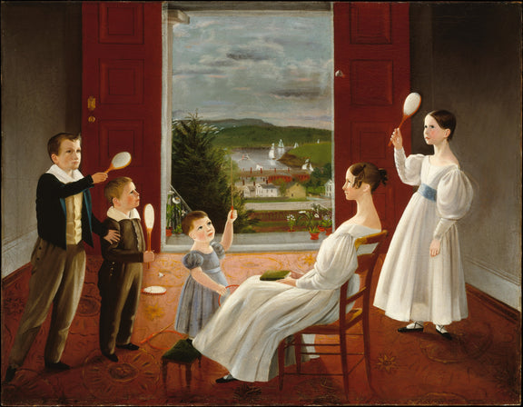 0075Ambrose Andrews--The Children of Nathan Starr0075 - Oil Painting Haven Oil Painting Haven