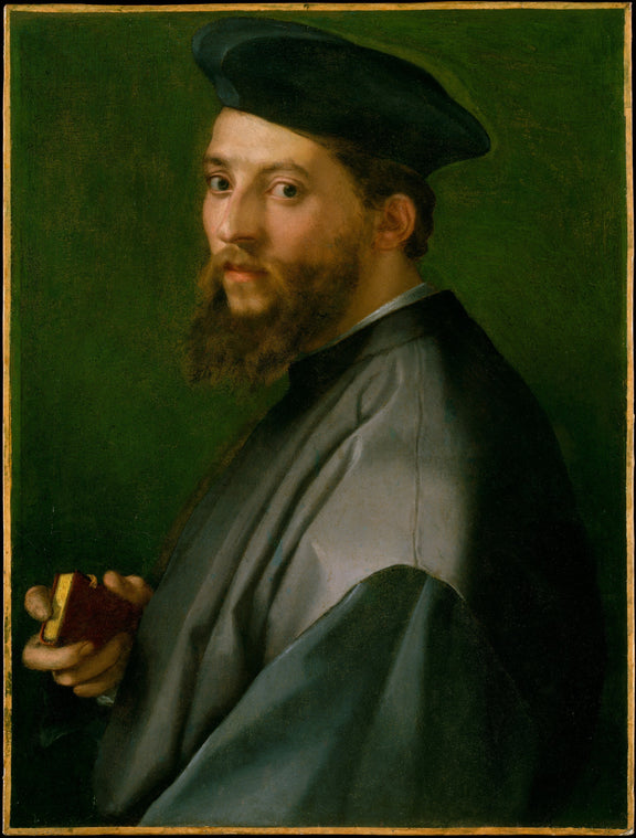 0089Andrea del Sarto--Portrait of a Man0089 - Oil Painting Haven Oil Painting Haven