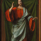 0097Andrea Solario--Christ Blessing0097 - Oil Painting Haven