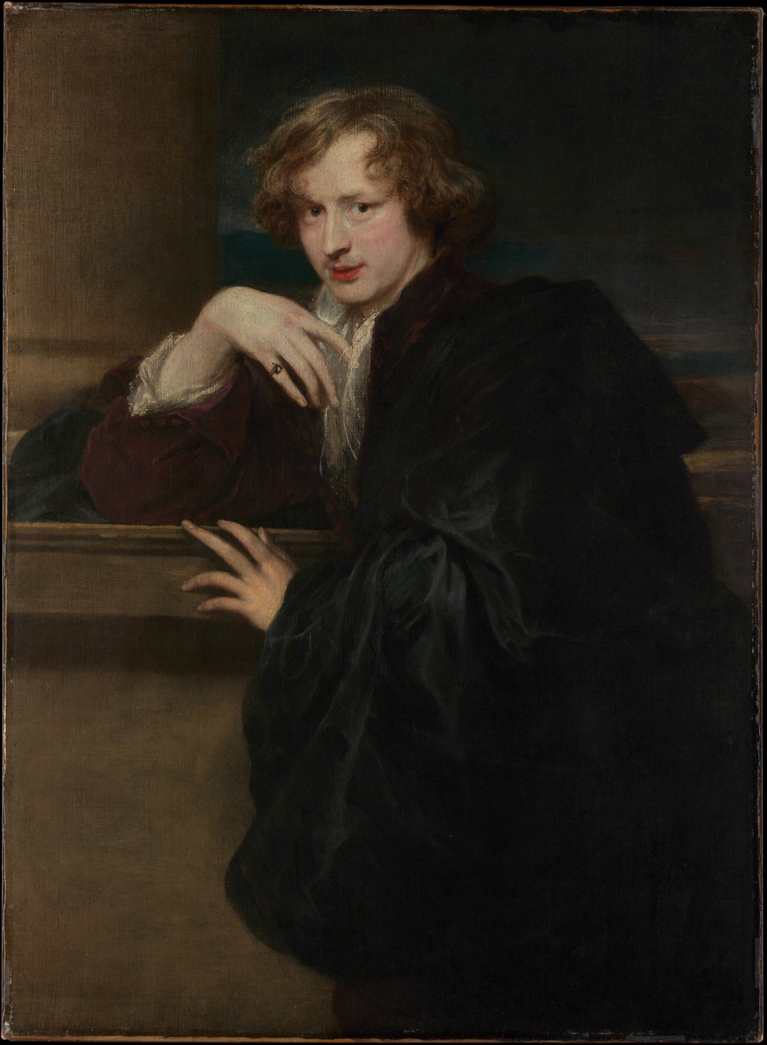 0119Anthony van Dyck--Self-Portrait0119 - Oil Painting Haven