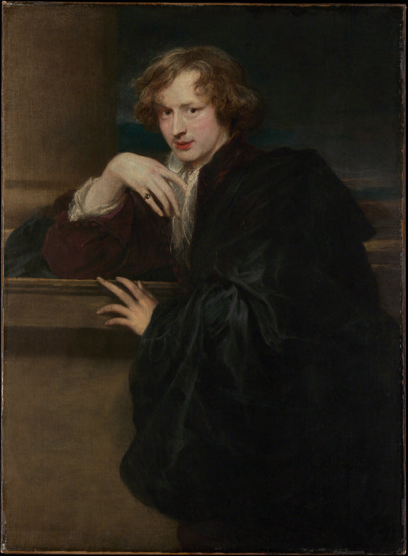 0119Anthony van Dyck--Self-Portrait0119 - Oil Painting Haven Oil Painting Haven