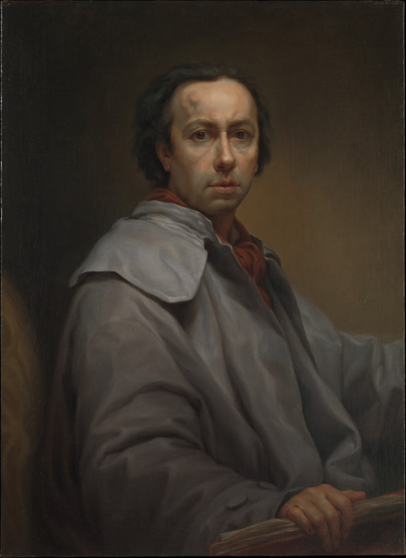 0131Anton Raphael Mengs--Self-Portrait0131 - Oil Painting Haven Oil Painting Haven