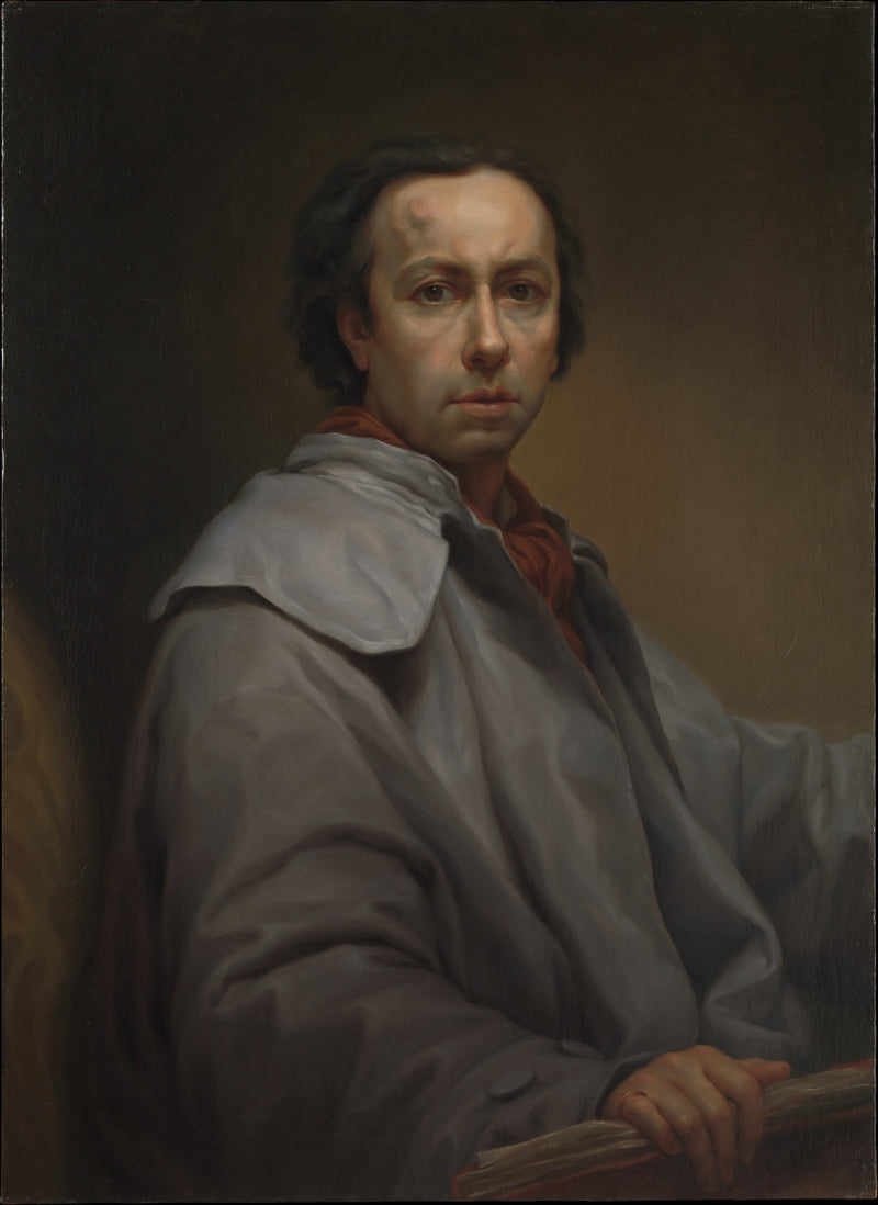 0131Anton Raphael Mengs--Self-Portrait0131 - Oil Painting Haven Oil Painting Haven