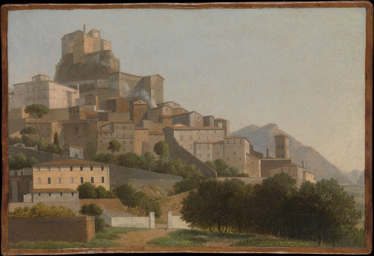 0155Attributed to Alexandre Hyacinthe Dunouy--Subiaco0155 - Oil Painting Haven