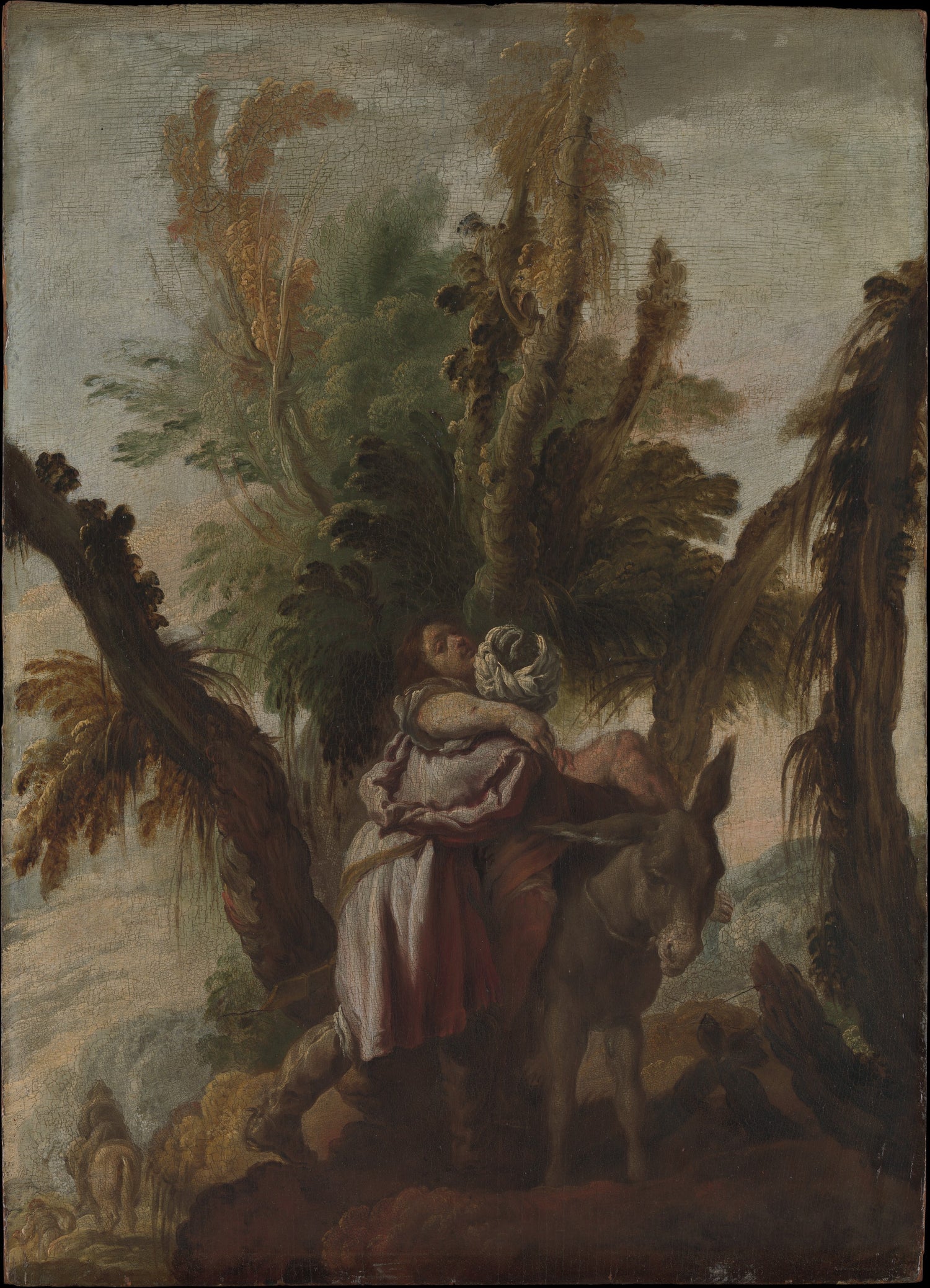 0163Attributed to Domenico Fetti--The Good Samaritan0163 - Oil Painting Haven