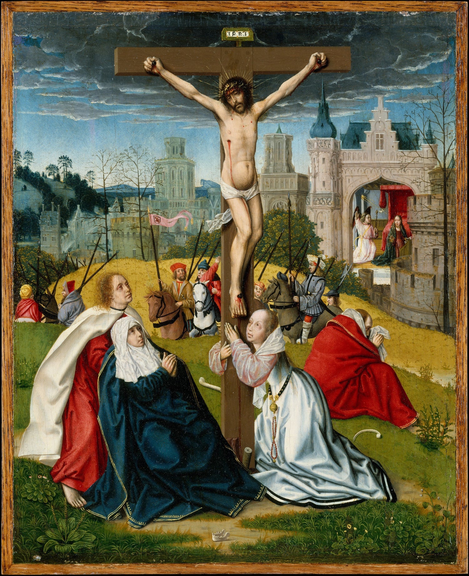 0180Attributed to Jan Provost--The Crucifixion0180 - Oil Painting Haven