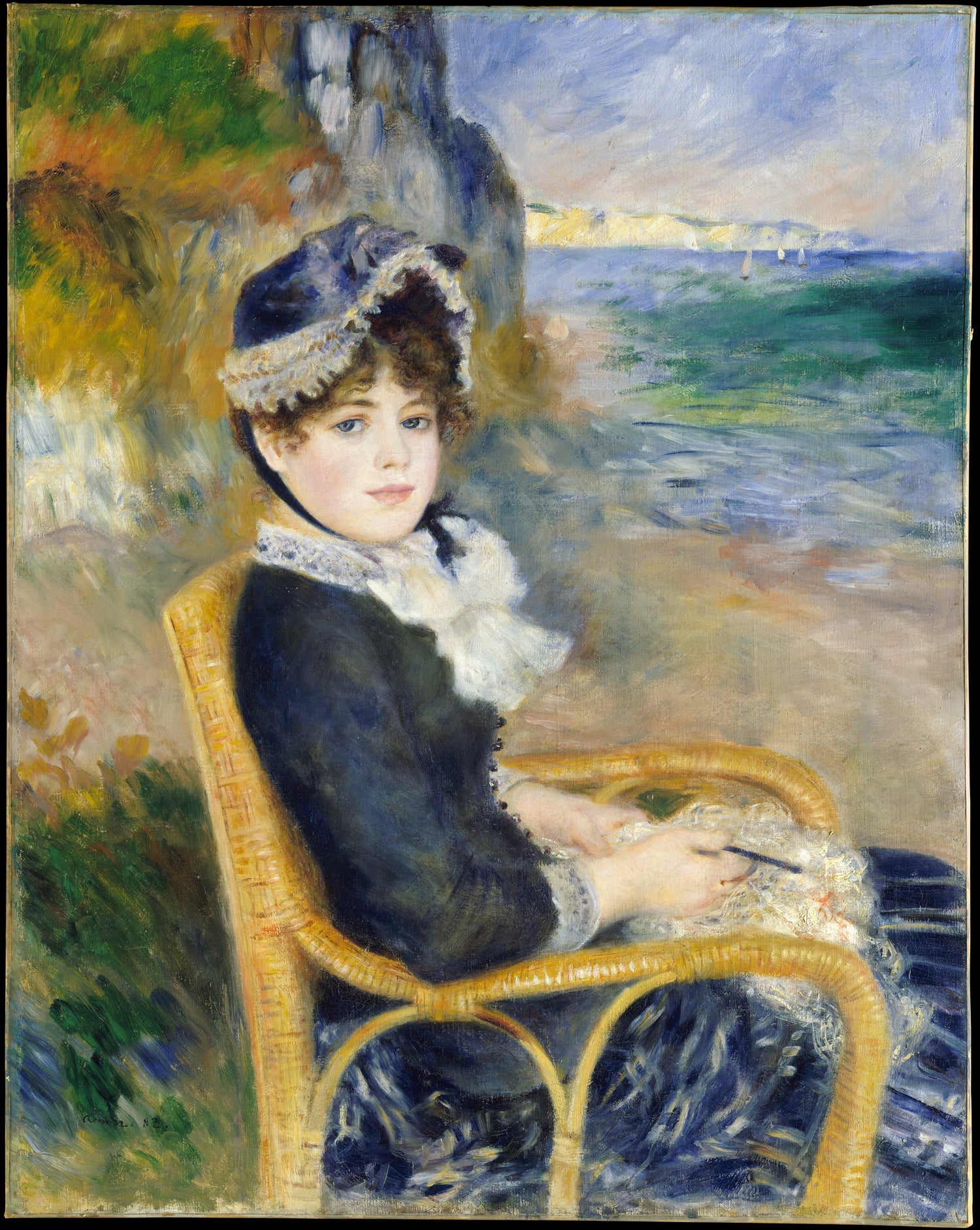 0214Auguste Renoir--By the Seashore0214 - Oil Painting Haven