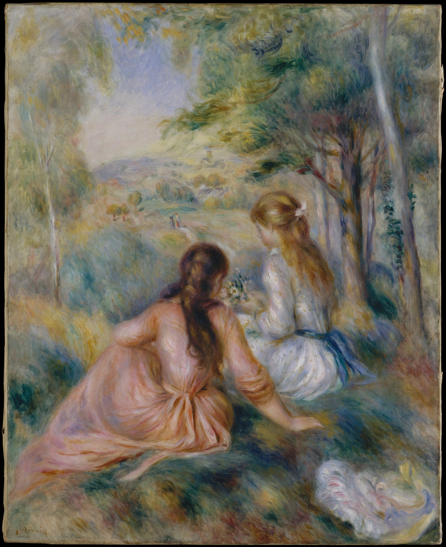 0218Auguste Renoir--In the Meadow0218 - Oil Painting Haven