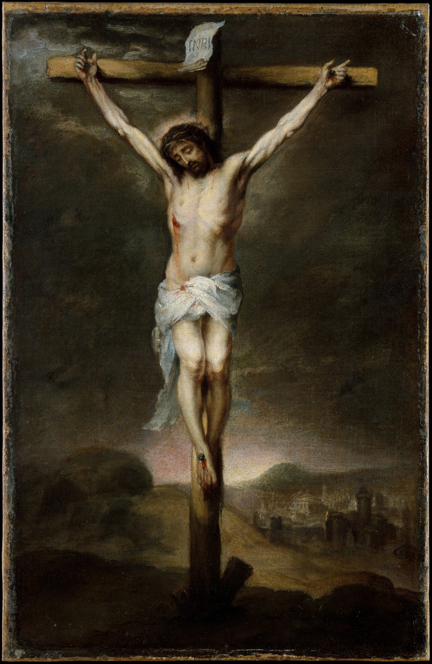 0259Bartolomé Estebán Murillo--The Crucifixion0259 - Oil Painting Haven