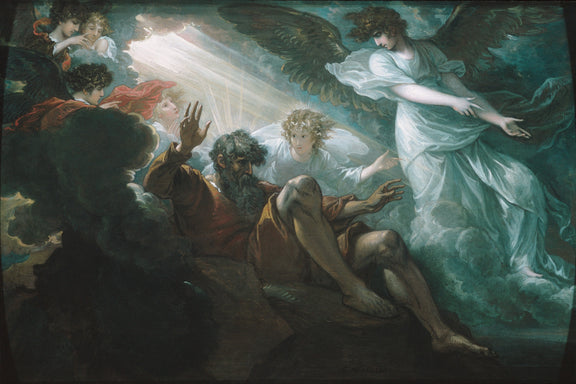 0265Benjamin West--Moses Shown the Promised Land0265 - Oil Painting Haven Oil Painting Haven