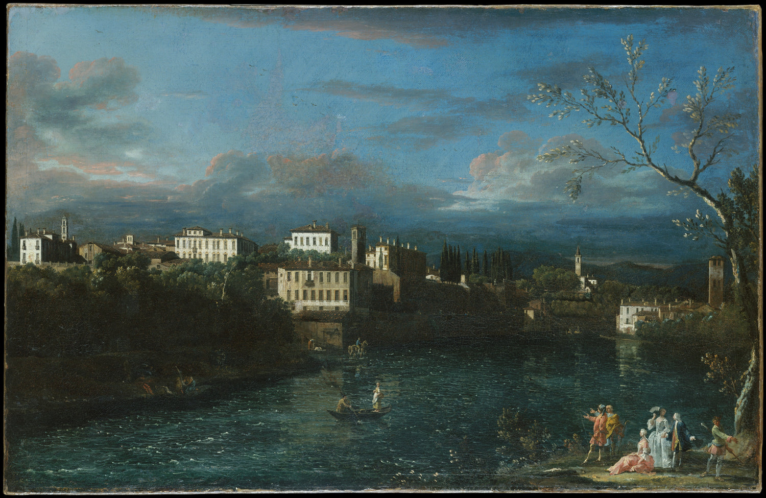 0276Bernardo Bellotto--Vaprio d'Adda0276 - Oil Painting Haven