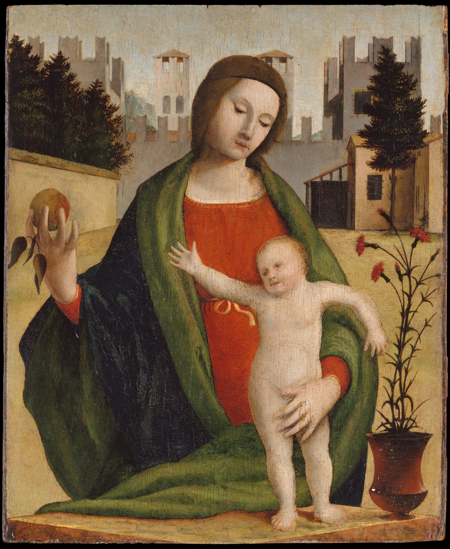 0293Bramantino--Madonna and Child0293 - Oil Painting Haven