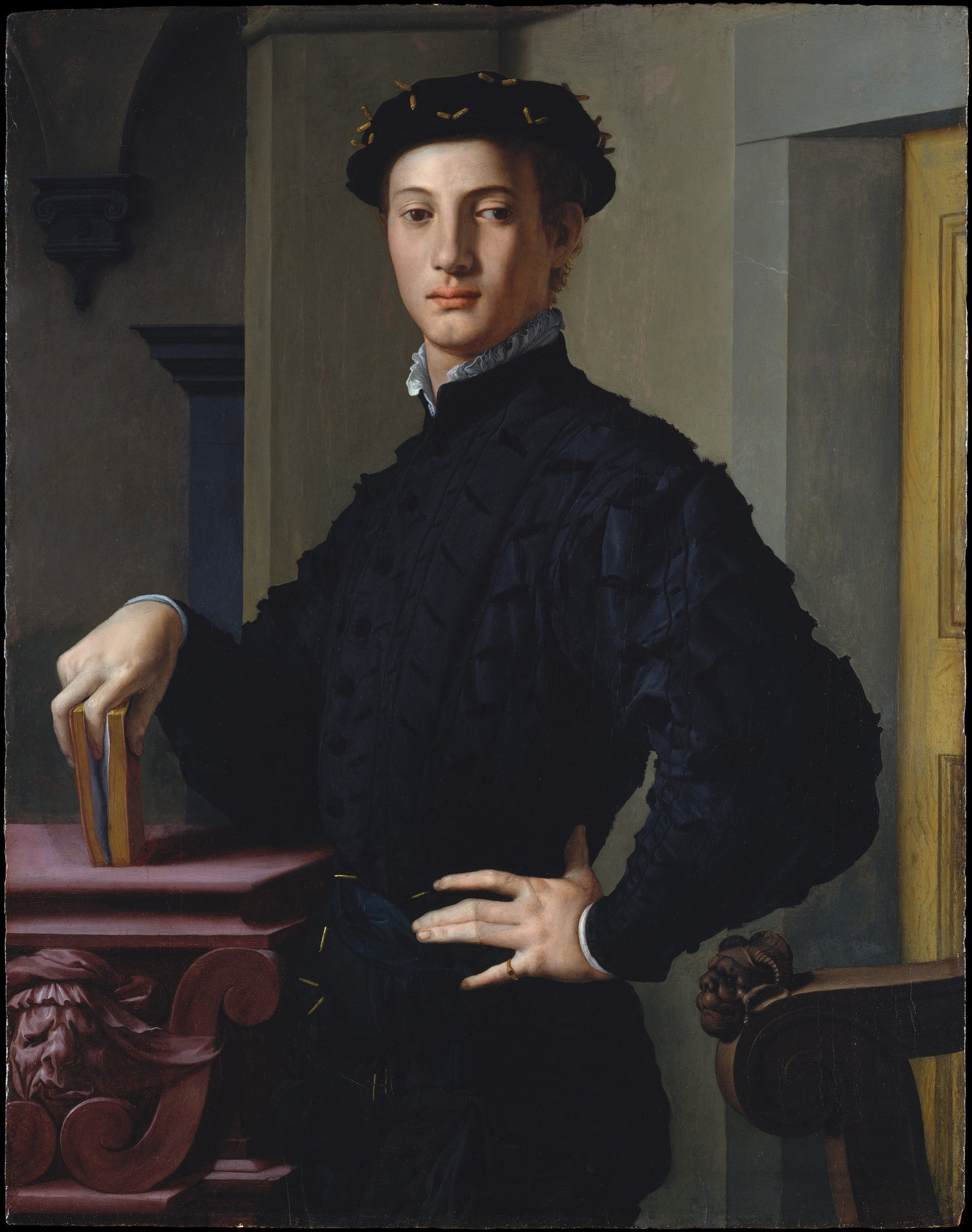 0302Bronzino--Portrait of a Young Man0302 - Oil Painting Haven