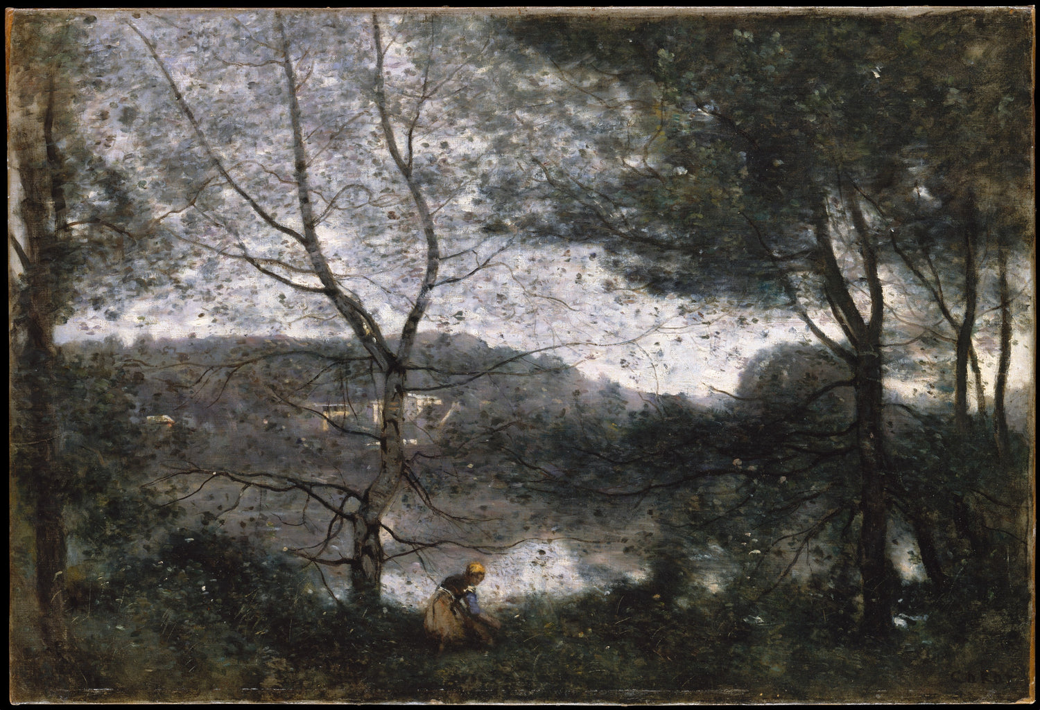 0331Camille Corot--Ville-d'Avray0331 - Oil Painting Haven