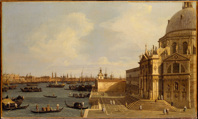 0354Canaletto--Venice Santa Maria della Salute0354 - Oil Painting Haven Oil Painting Haven