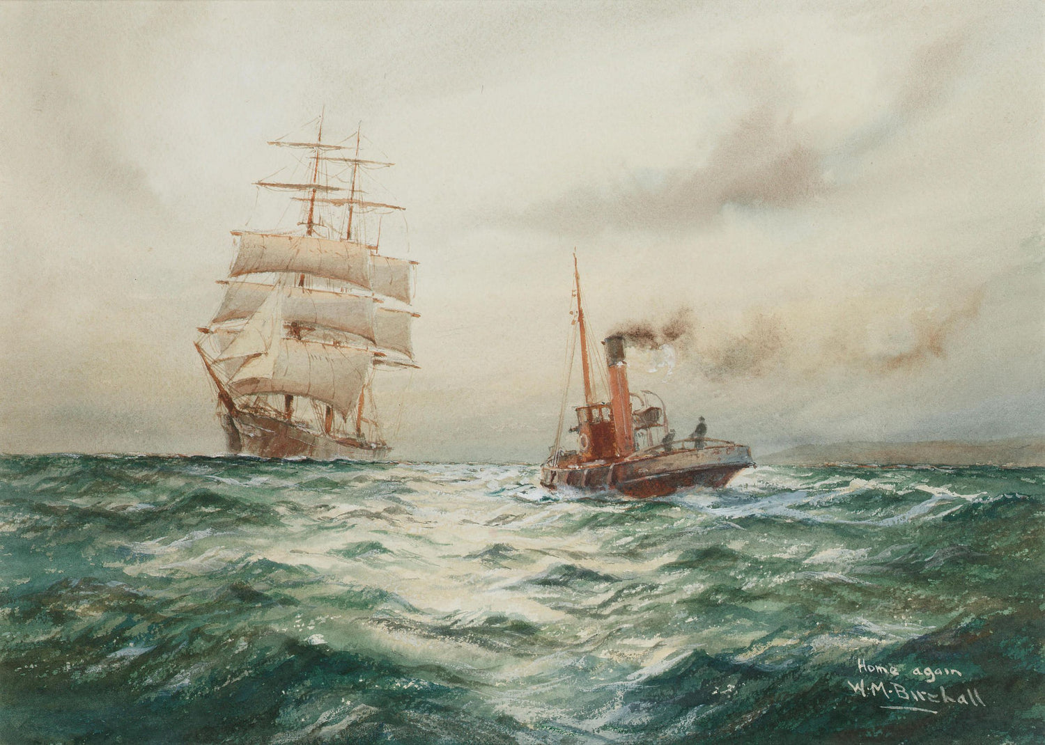 19th century nautical#0021 - Oil Painting Haven