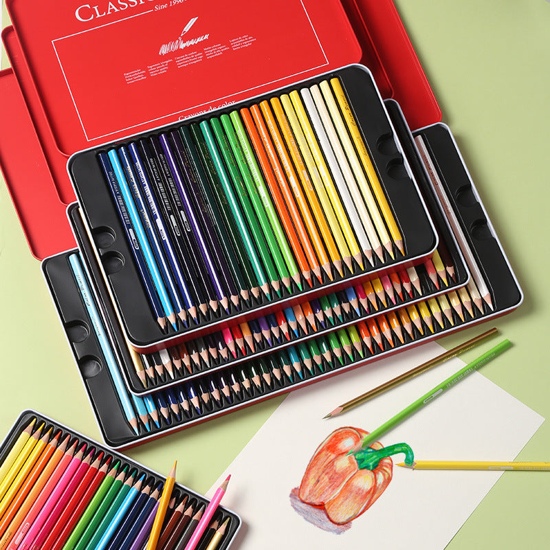 Oil-based Colored Pencils Set- 12/24/36/48/72/120 Colors - Oil Painting Haven Oil Painting Haven