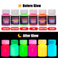 Glow in the dark paint - 12 Colors - 30ml(1oz)/25ml(0.8oz)/20ml(0.7oz) - Oil Painting Haven