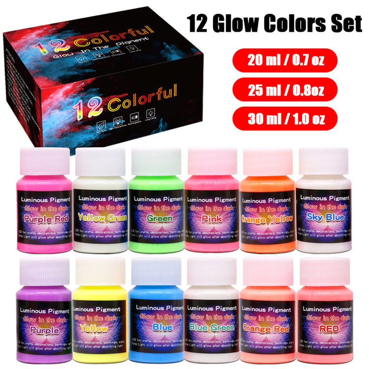 Glow in the dark paint