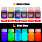 Glow in the dark paint - 12 Colors - 30ml(1oz)/25ml(0.8oz)/20ml(0.7oz) - Oil Painting Haven