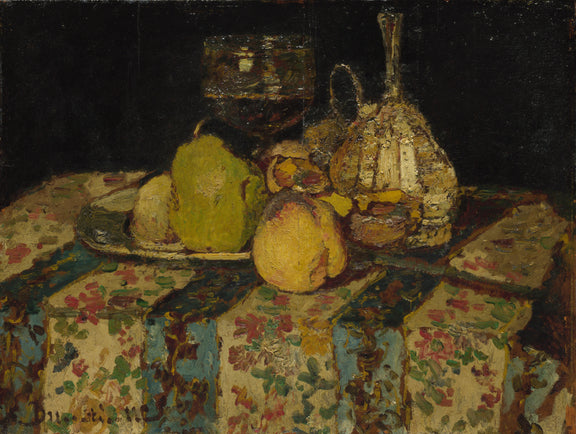 Adolphe Monticelli - Still Life - Fruit - Oil Painting Haven Oil Painting Haven