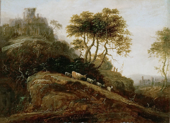 Adriaen Bloemaert (1609-1666) -- Mountain Landscape - Oil Painting Haven Oil Painting Haven