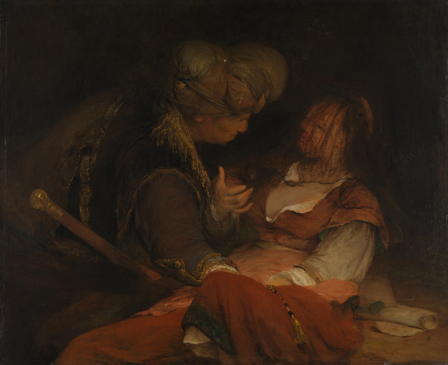 Aert de Gelder - Judah and Tamar - Oil Painting Haven