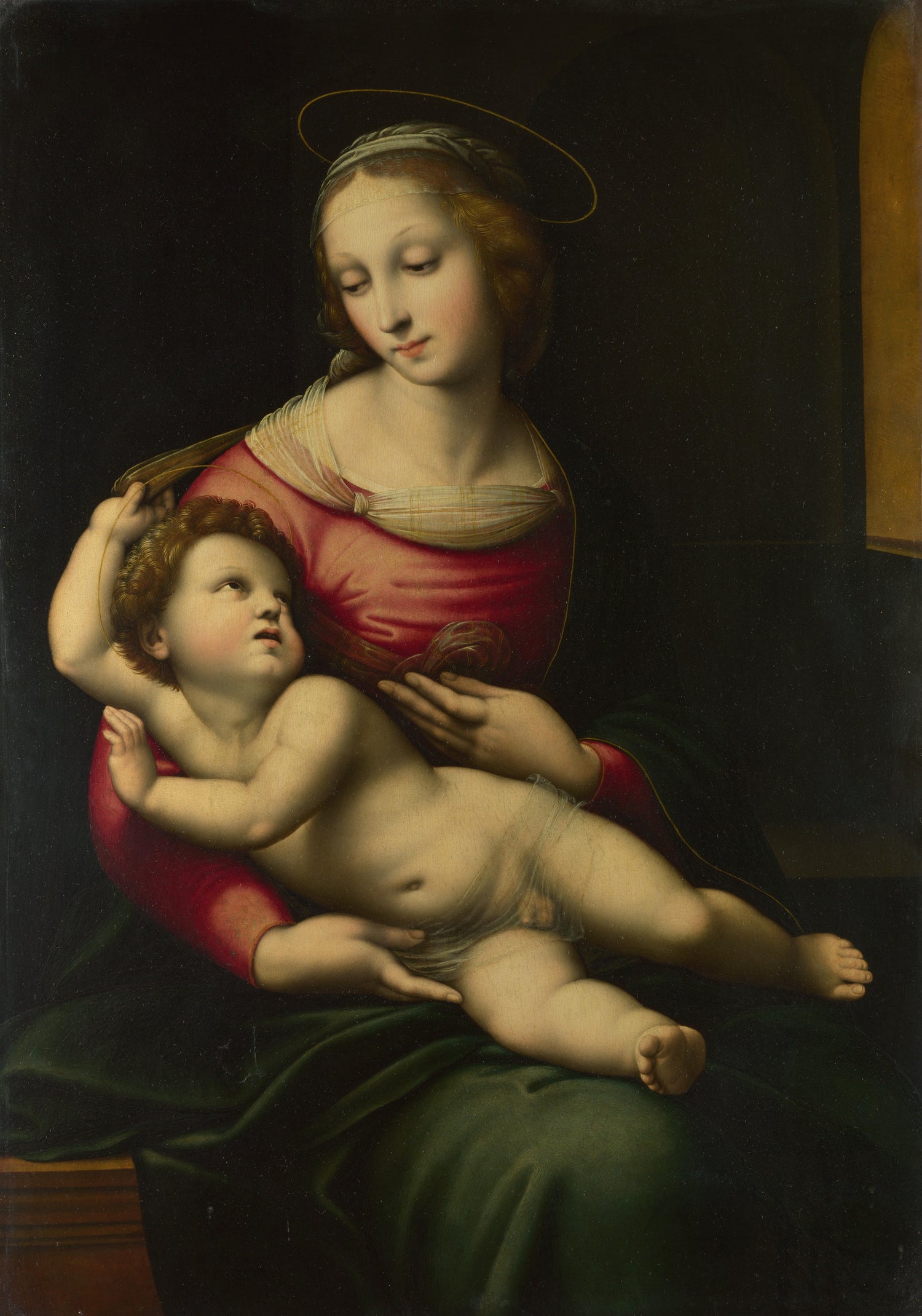 After Raphael - The Madonna and Child - Oil Painting Haven