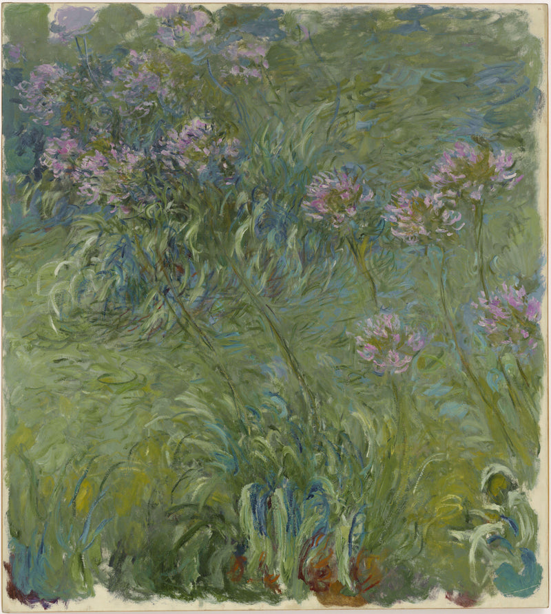 Agapanthus, 1914-17 - Oil Painting Haven Oil Painting Haven