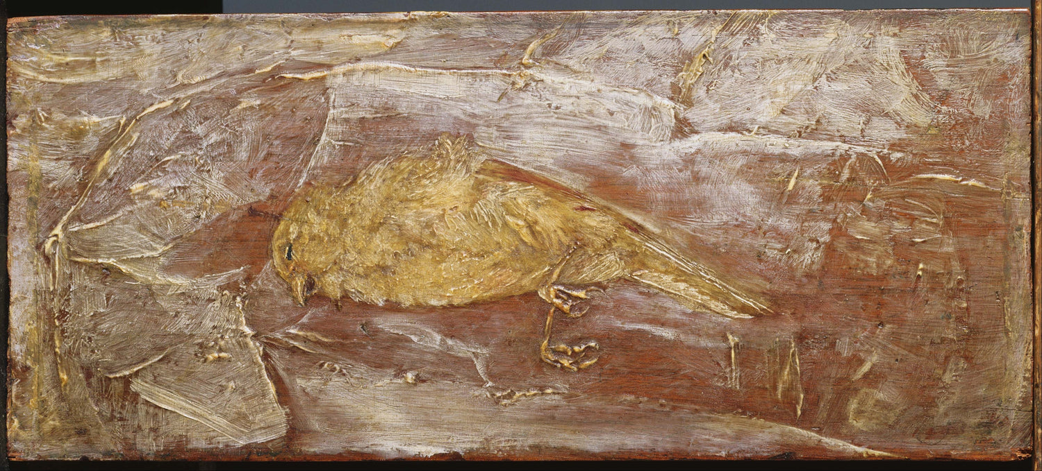 Albert Pinkham Ryder (1847–1917)-Dead Bird - Oil Painting Haven