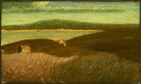 Albert Pinkham Ryder (1847–1917)-Gay Head - Oil Painting Haven Oil Painting Haven