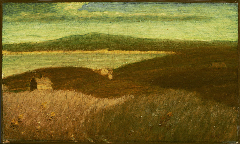 Albert Pinkham Ryder (1847–1917)-Gay Head - Oil Painting Haven Oil Painting Haven