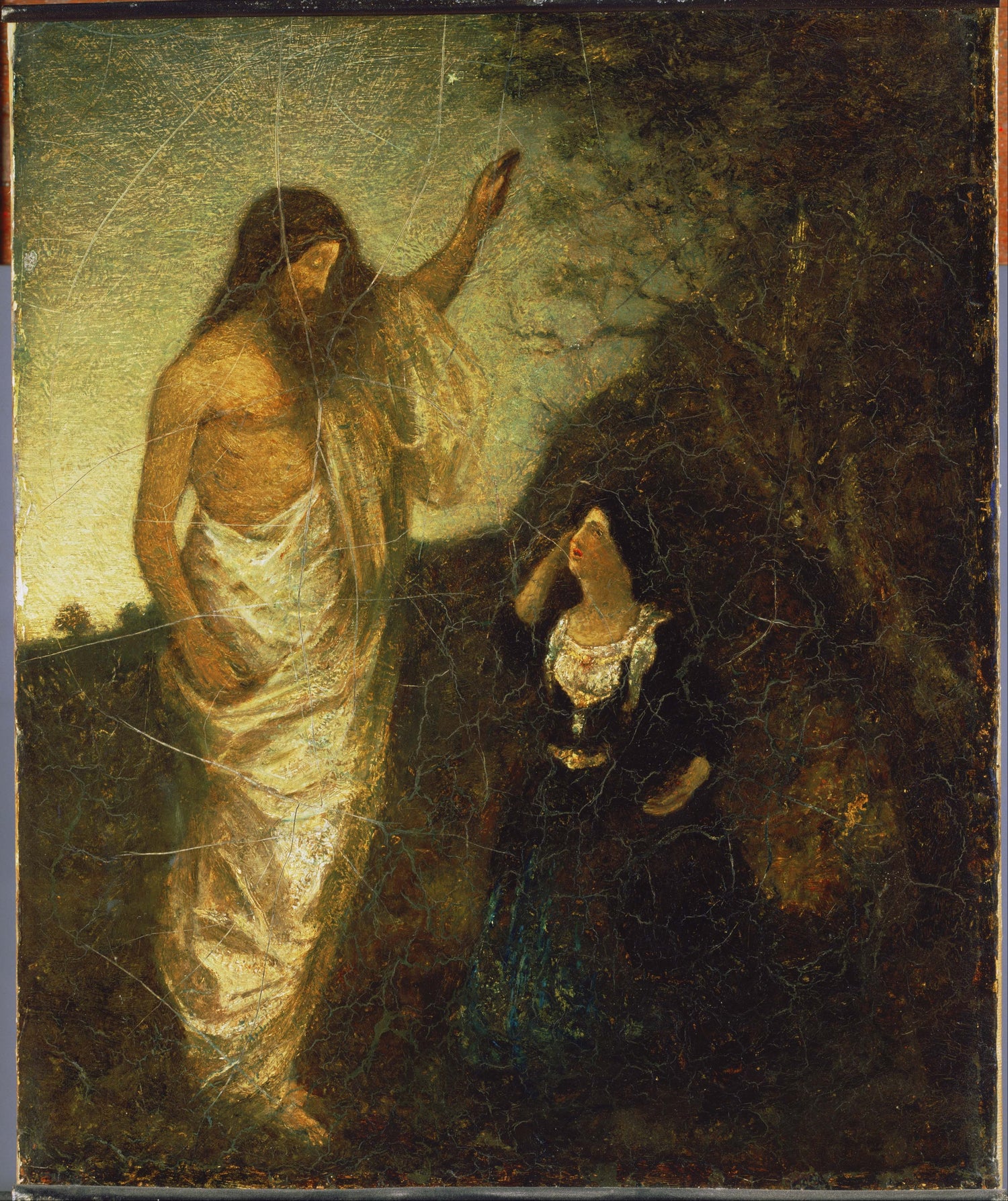 Albert Pinkham Ryder (1847–1917)-Resurrection - Oil Painting Haven