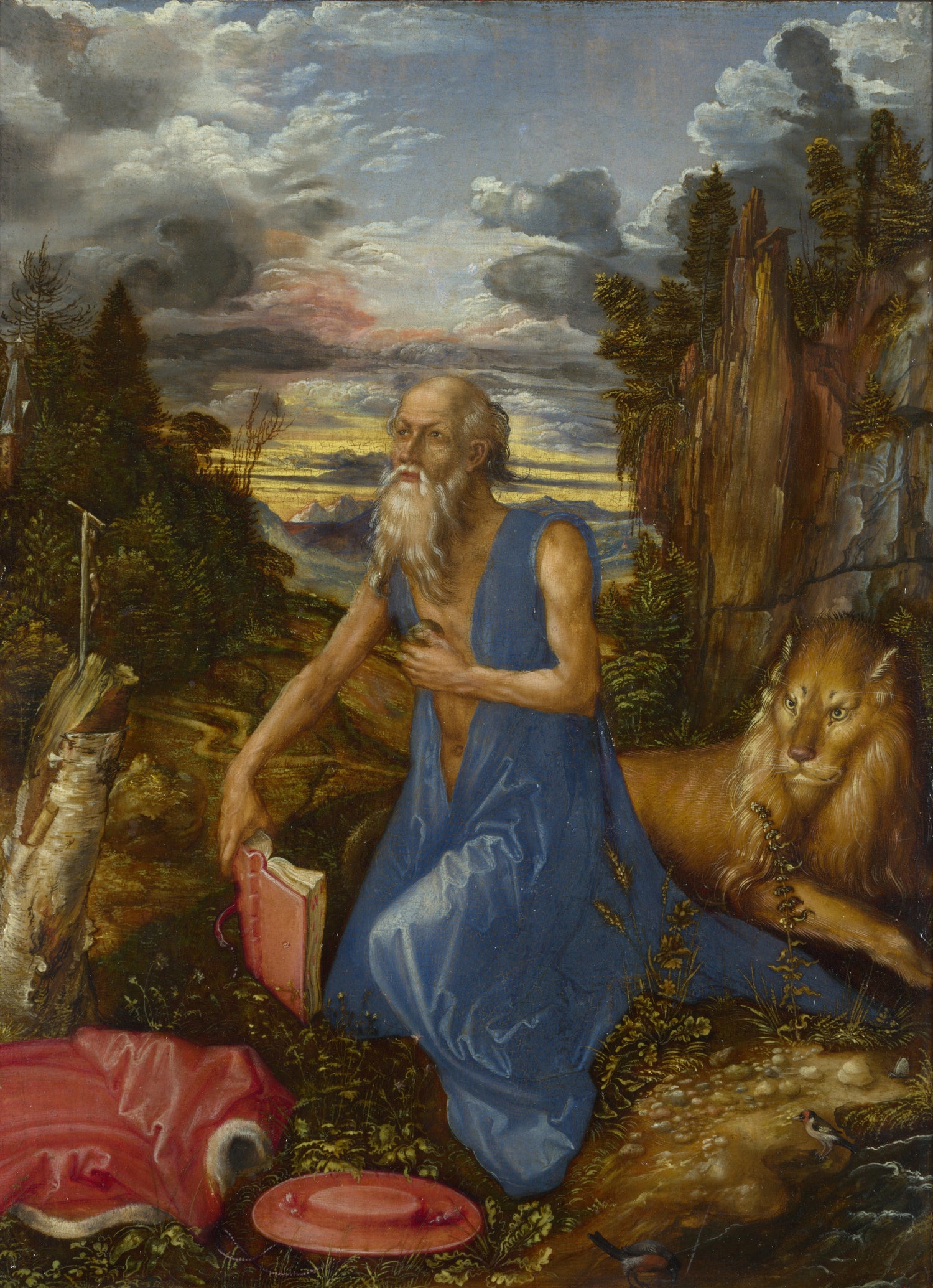 Albrecht D++rer - Saint Jerome - Oil Painting Haven