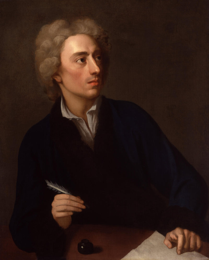 Alexander_Pope_by_Michael_Dahl - Oil Painting Haven Oil Painting Haven