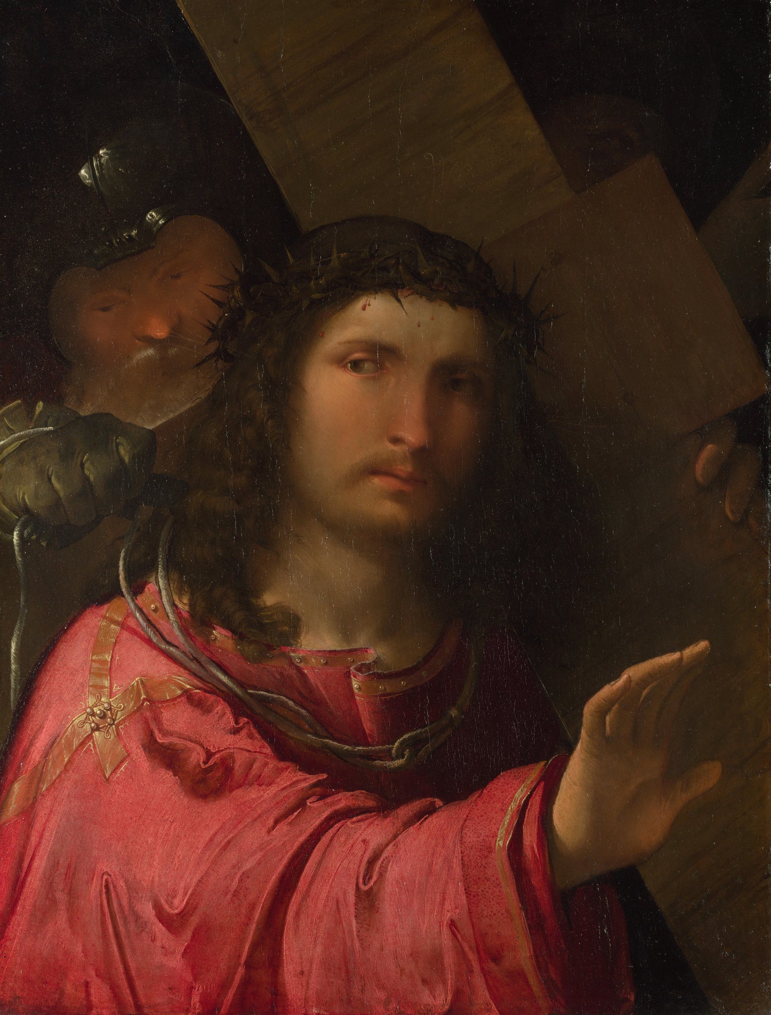 Altobello Melone - Christ carrying the Cross - Oil Painting Haven